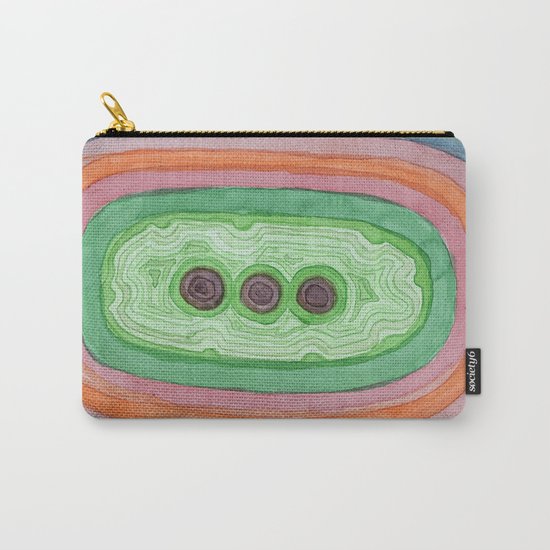 Fruit With Three Seeds Carry-All Pouch