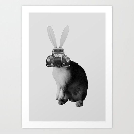 rabbit Art Print