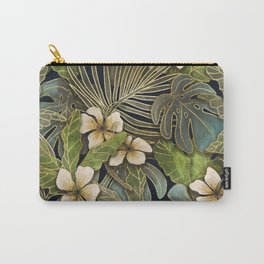 Warm Dark Moody Tropical Fall Carry-All Pouch