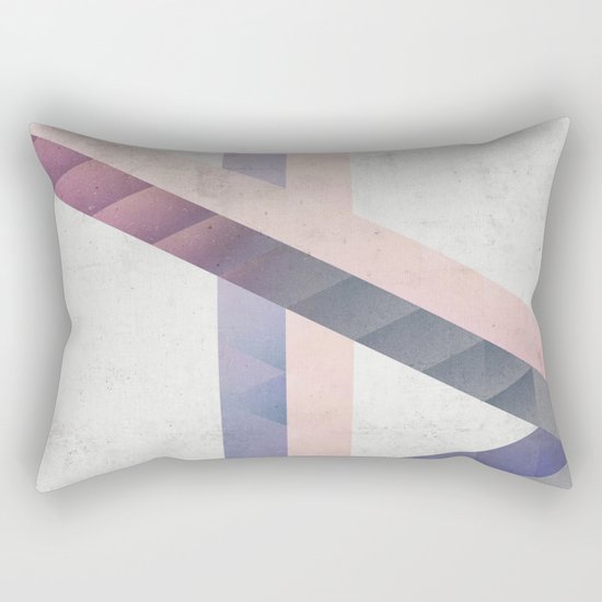 Unespected Geometry Rectangular Pillow