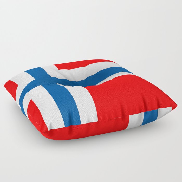 Flag of Norway 7 Floor Pillow