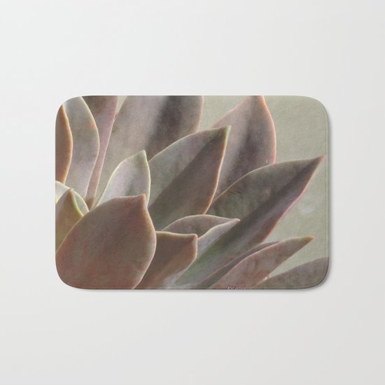TEXTURES: Succulent Looks East Bath Mat