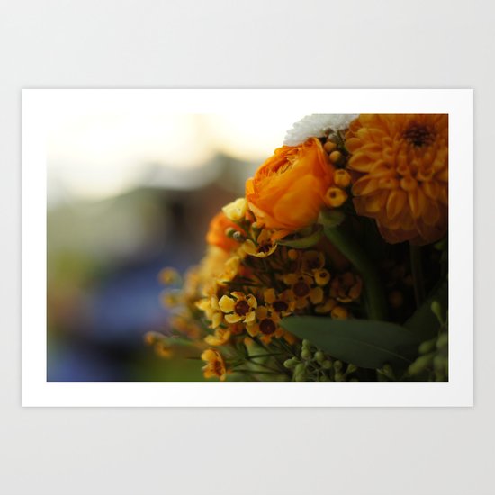 bouquet Art Print