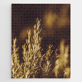french lavender leafs Jigsaw Puzzle