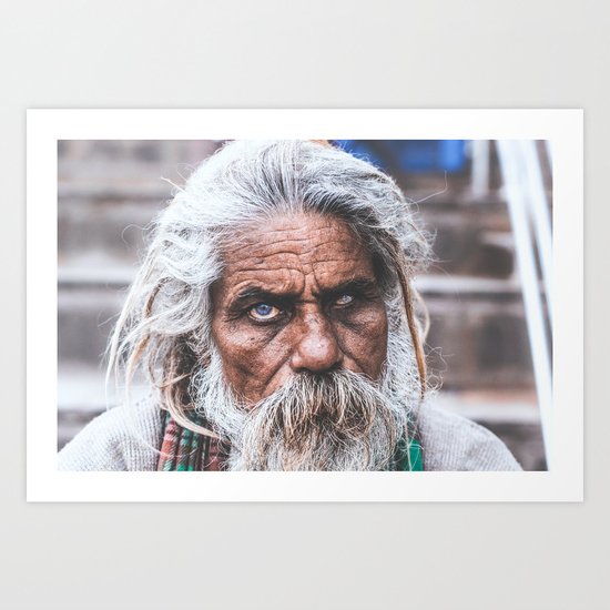The Eyes of India Art Print