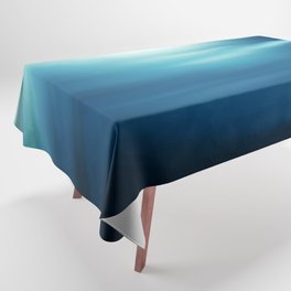 Underwater blue background Tablecloth