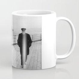Winston Churchill At Sea Coffee Mug