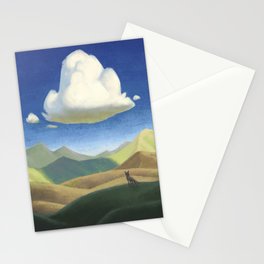 Cloud and Coyote Stationery Cards