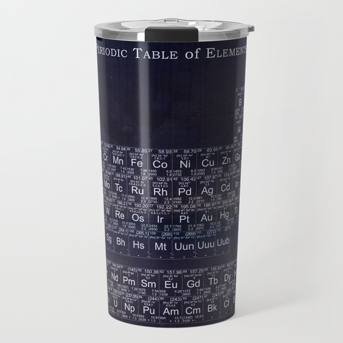 Periodic Table Travel Mug