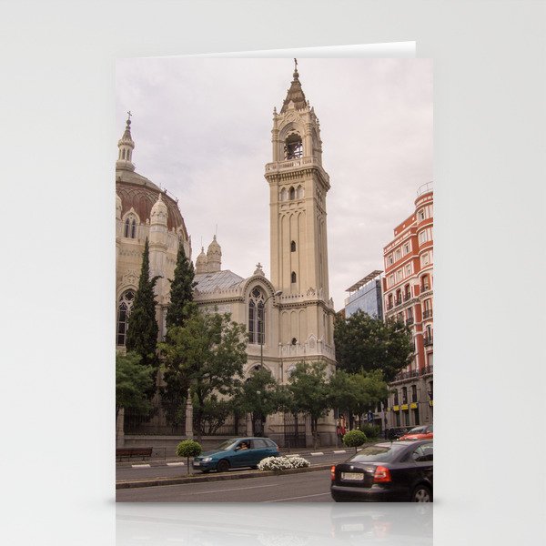 Spain Photography - Beautiful Buildings By El Retiro Park Stationery Cards