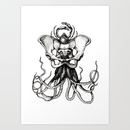 Curiosities - The Queen Art Print