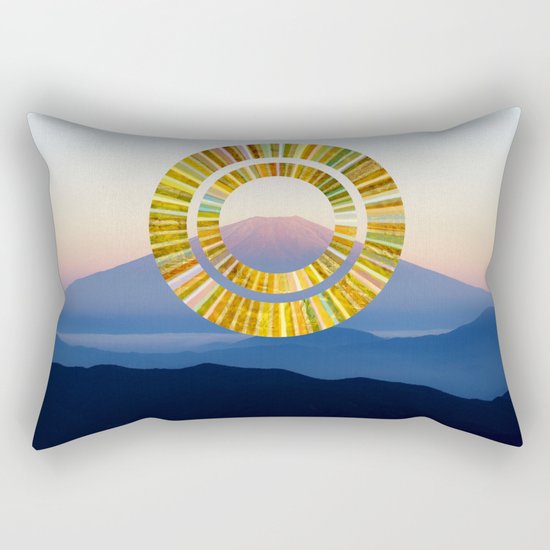 The Rising Sun Rectangular Pillow