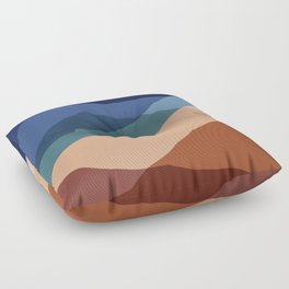 Mountains Floor Pillow