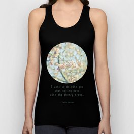 What the spring does to cherry trees Tank Top