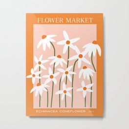 Flower Market - Echinacea #1 Metal Print