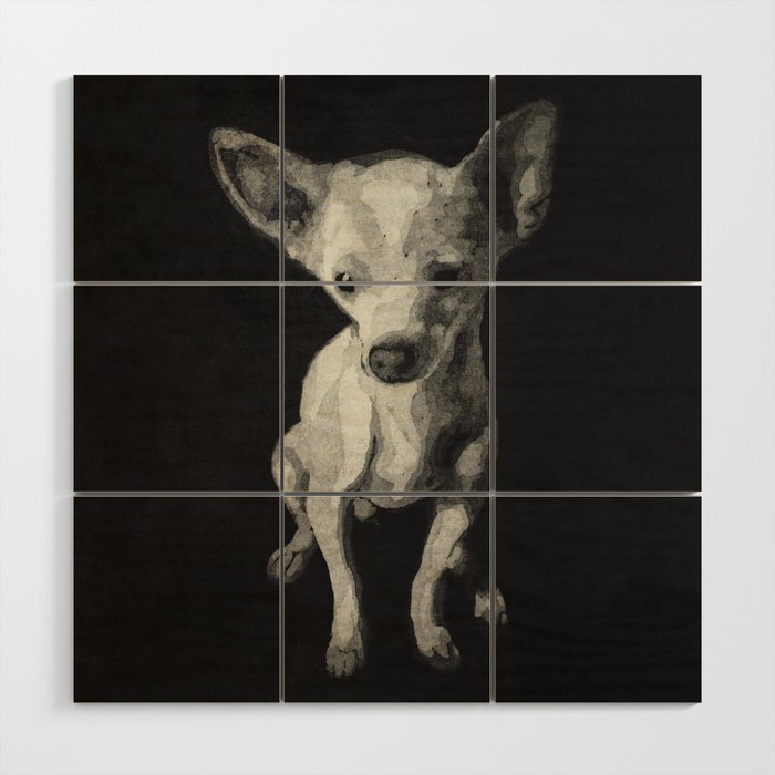 Chihuahua dog  Wood Wall Art