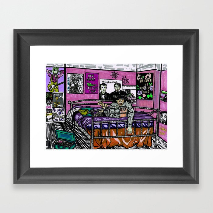 Age Bedroom Framed Art Print By Katkon Society6 Age Bedroom Framed Art Print