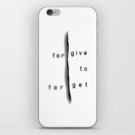 GIVE2GET iPhone & iPod Skin