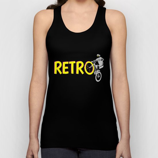 Retro Bike Unisex Tank Top