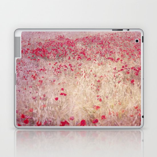 Fields of poppies Laptop & iPad Skin