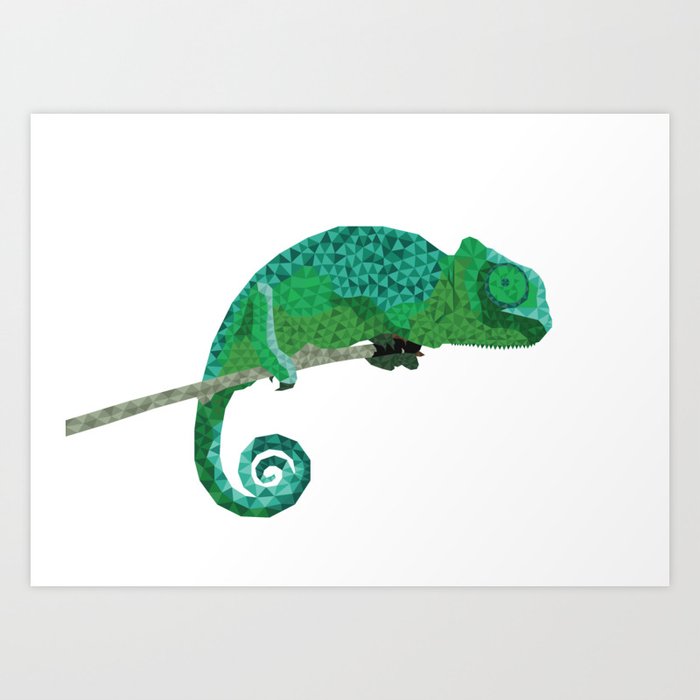 Chameleon Art Print