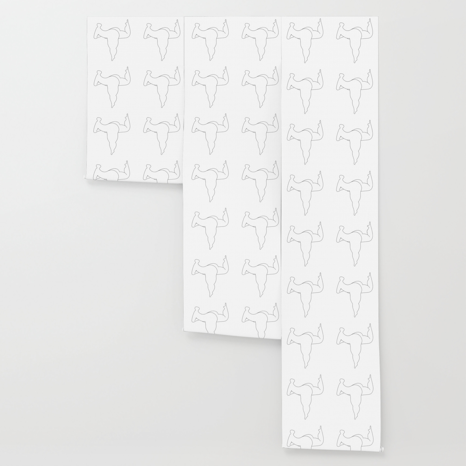Confident Woman Posing Wallpaper By Casazzart Society6