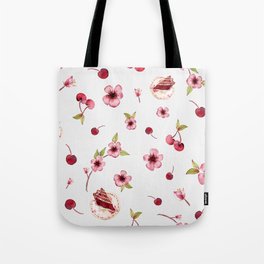 From Beautiful to Delicious, a Cherry Cycle Tote Bag