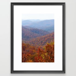 Blue Ridge Mountains No. 3 Framed Art Print
