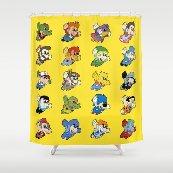 Super Shower Curtain
