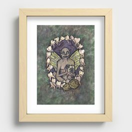 Tooth Fairy Recessed Framed Print