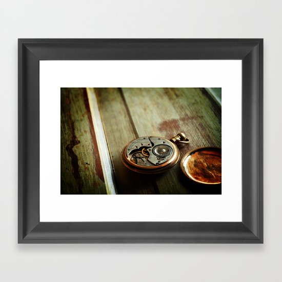 The Conductor's Timepiece - 2 Framed Art Print