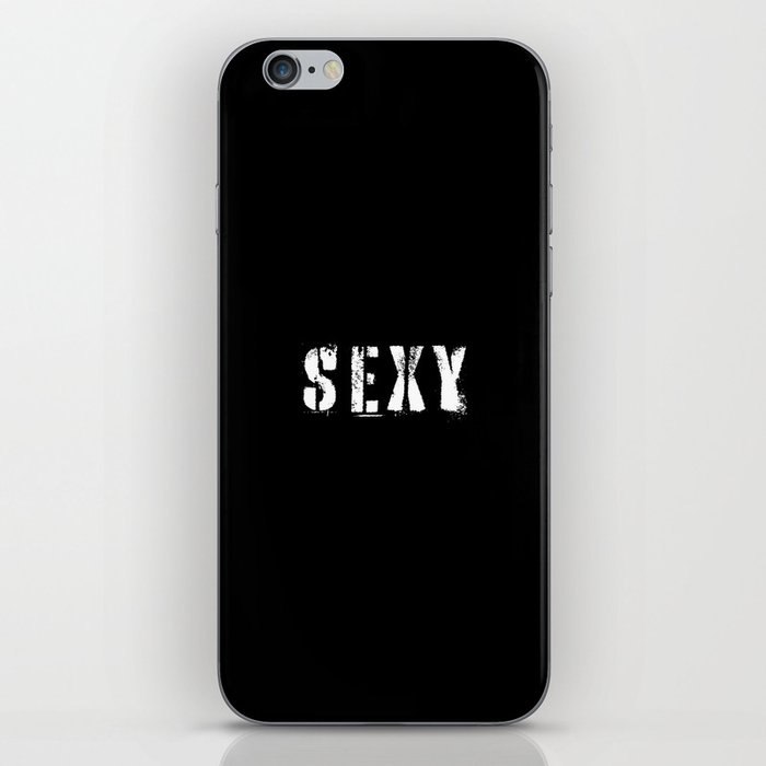 Cool Text Sexy iPhone Skin
