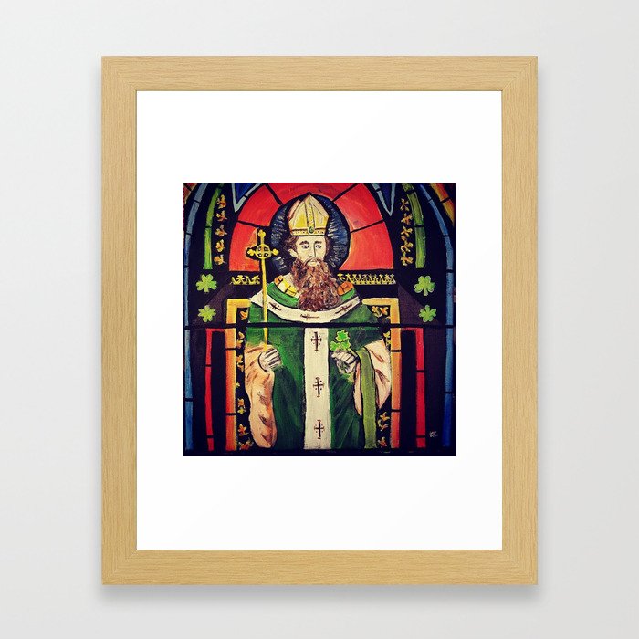 St. Patrick Framed Art Print