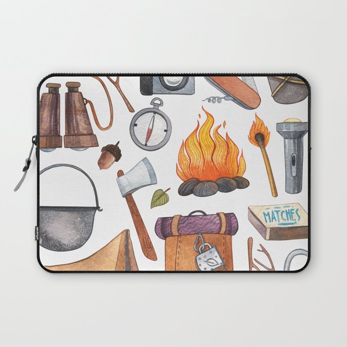 Camp Time Laptop Sleeve