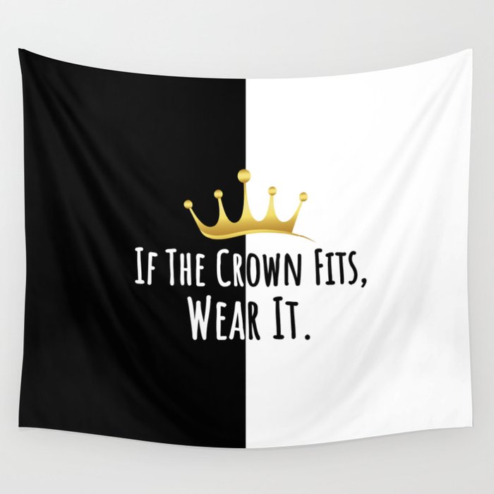 Ranboo My Beloved Gift, Mcyt Gaming Video Games Funny Gamer, If The Crown Fits Wear It, Cool Summer Wall Tapestry