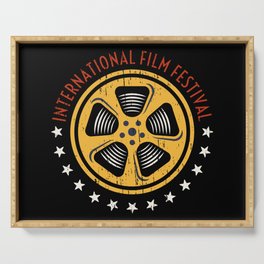 International Film Festival Serving Tray
