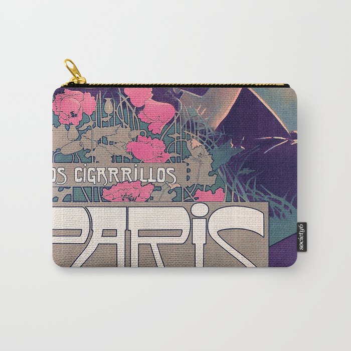 Poster Los Cigarillos Paris - A. Villa (new color rendition) Carry-All Pouch