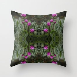 Bloomscope Throw Pillow