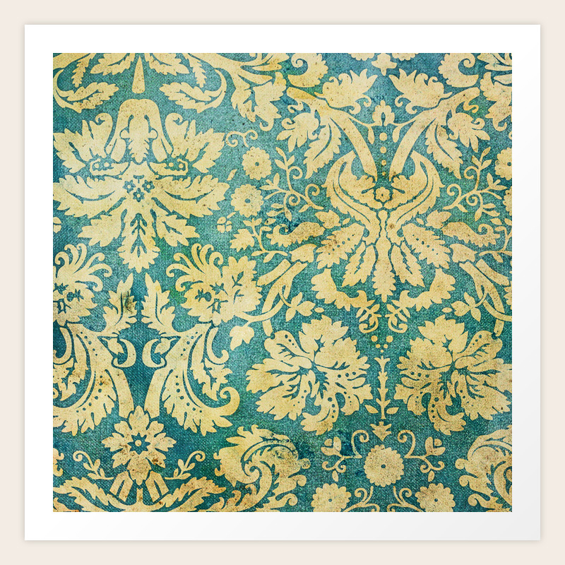 Vintage Antique Green And Gold Pattern Wallpaper Art Print By Dec02 Society6 We've gathered more than 5 million images uploaded by our users and sorted them by the most popular ones. vintage antique green and gold pattern wallpaper art print