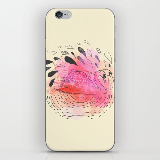 Swans iPhone & iPod Skin