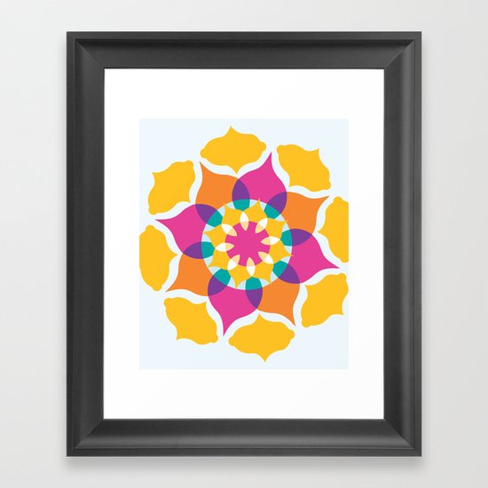 Majestic Swirl Framed Art Print