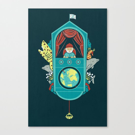 Aquatic Adventurer Canvas Print