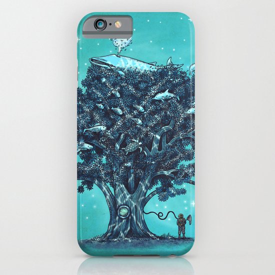 Deep Tree Diving iPhone & iPod Case