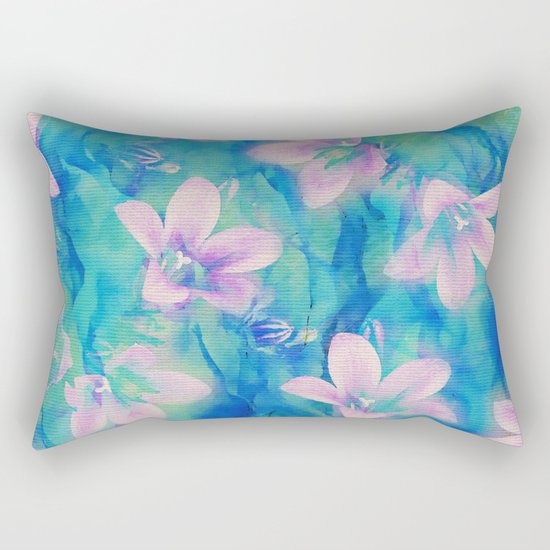 Bellflowers Rectangular Pillow