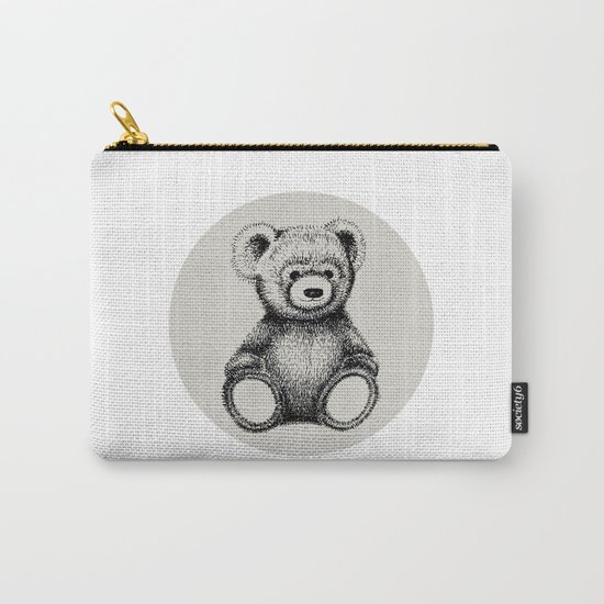Teddy Bear Carry-All Pouch