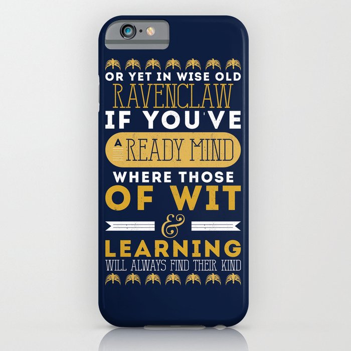 ravenclaw iphone case