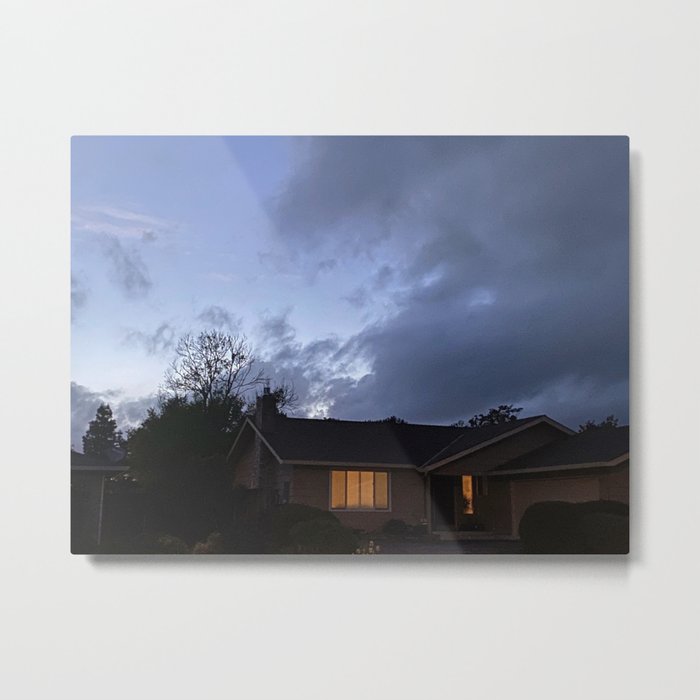Home after the storm Metal Print