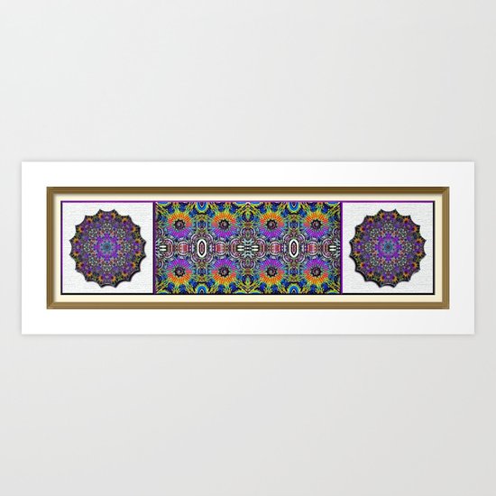Mandarin Garden Art Print