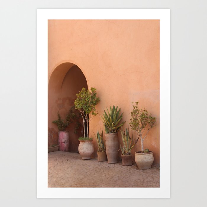 Marrakech Travel Print Art Print