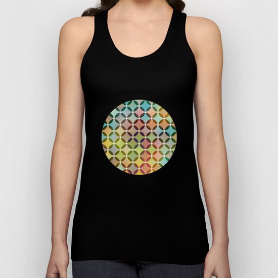 Dots in Dots Unisex Tank Top